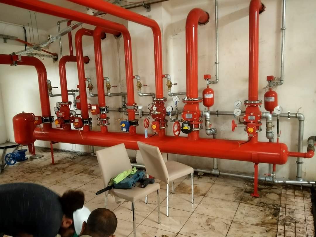 Yangın Tesisat İşleri-MEKANİK ODA -KUŞADASI 